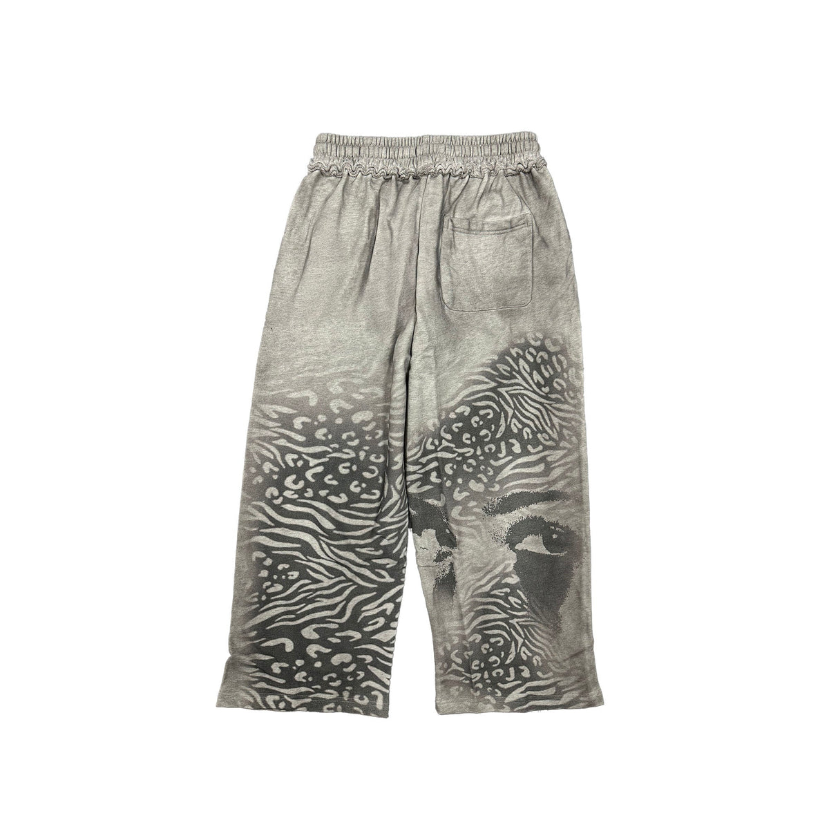 Grey ‘Striped’ Sweatpants